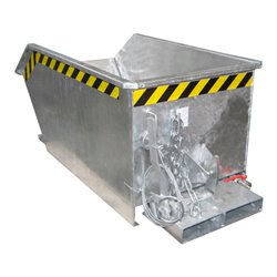 Bauer Südlohn Spänebehälter GU-E 300, feuerverzinkt