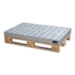 Bauer Südlohn Kleingebindewanne für Paletten KGW-P 4/M V4A, Edelstahl 1.4571