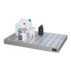 Bauer Südlohn Kleingebindewanne für Paletten KGW-P 4/M V4A, Edelstahl 1.4571