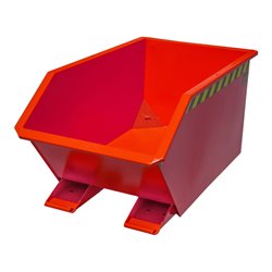 Bauer Südlohn Spänebehälter GU-E 300, lackiert, Feuerrot