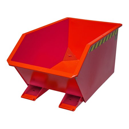 Bauer Südlohn Spänebehälter GU-E 300, lackiert, Feuerrot