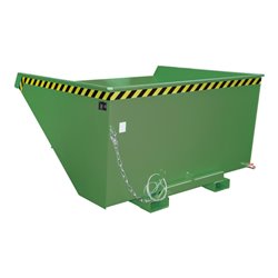 Bauer Südlohn Spänebehälter EXPO-E 2100, lackiert, Resedagrün