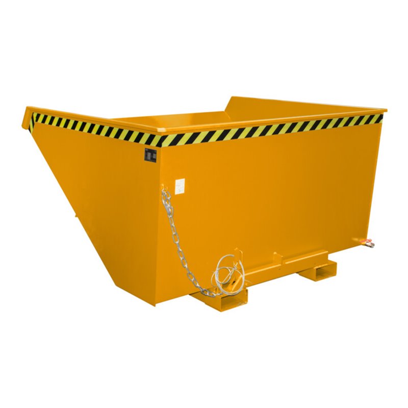 Bauer Südlohn Spänebehälter EXPO-E 2100, lackiert, Gelborange