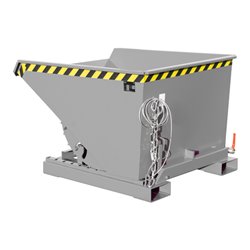 Bauer Südlohn Spänebehälter EXPO-E 600, lackiert, Mausgrau