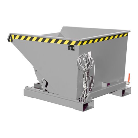 Bauer Südlohn Spänebehälter EXPO-E 600, lackiert, Mausgrau