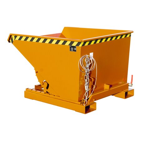 Bauer Südlohn Spänebehälter EXPO-E 600, lackiert, Gelborange