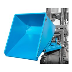 Bauer Südlohn Spänebehälter EXPO-E 600, lackiert, Lichtblau