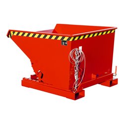 Bauer Südlohn Spänebehälter EXPO-E 600, lackiert, Feuerrot