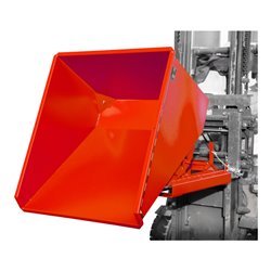 Bauer Südlohn Spänebehälter EXPO-E 600, lackiert, Feuerrot