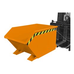 Bauer Südlohn Spänebehälter GU-E 500, lackiert, Gelborange