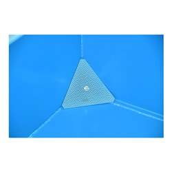 Bauer Südlohn Spänebehälter GU-E 500, lackiert, Lichtblau