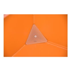 Bauer Südlohn Spänebehälter GU-E 750, lackiert, Gelborange