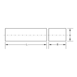 KS Tools Schutzblock 02 für Hebebühnen, 250 x 150 x 100 mm