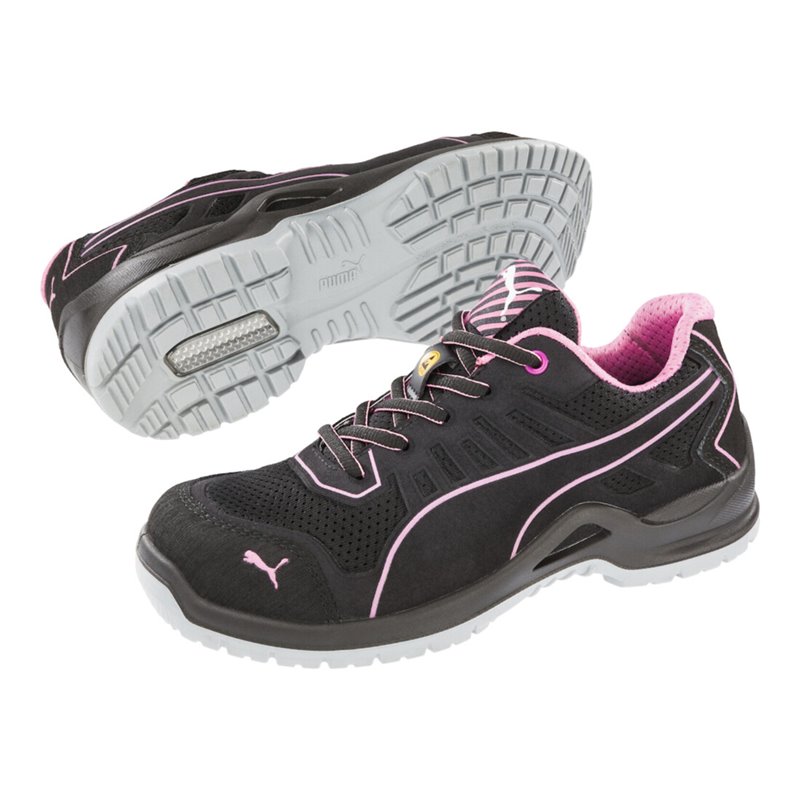 Damensicherheitsschuh Fuse TC Pink Wns Low schwarz/pink Mikrofaser/Mesh