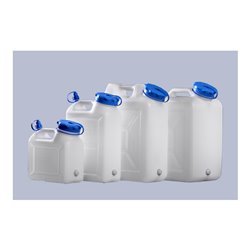 Hünersdorff Weithals-Kanister 31 L, HD-PE naturfarben, mit UV-Schutz