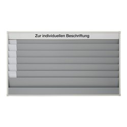 Eichner Planungstafel A4 für Baupläne 6 Schiene