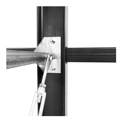 STIER Kragarmregal einseitig mit 5 Ebenen