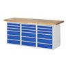 Rau Werkbank 7515A4, B2000mm, 18x Schublade-TA