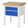 Rau Werkbank 8123A2, B750xH840-1040mm, höhenverstellbar, 2x Schublade-TA