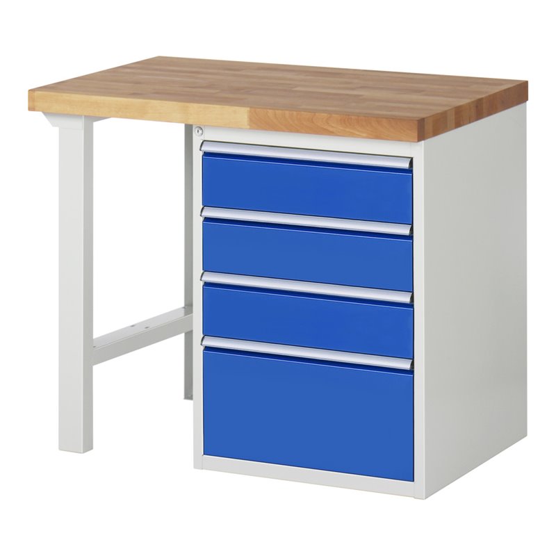 Rau Werkbank 7510A1, H890mm, 4x Schublade-TA