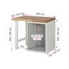Rau Werkbank 7509A1, H890mm, 4x Schublade-TA