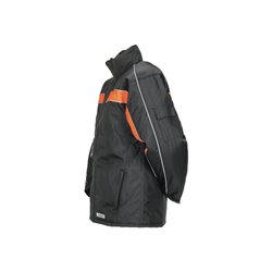 Planam Cosmic Jacke Winter schwarz/orange