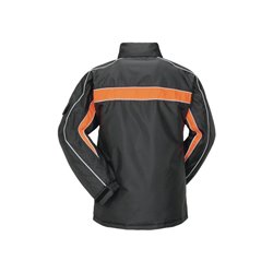 Planam Cosmic Jacke Winter schwarz/orange