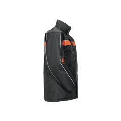 Planam Cosmic Jacke Winter schwarz/orange