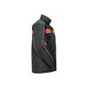 Planam Cosmic Jacke Winter schwarz/orange