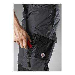 BP® Leichte Arbeitshose mit Kniepolstertaschen, anthrazit/schwarz