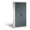 C+P Akten-/Garderobenschrank Acurado, H1950xB930xT400mm, Front Anthrazitgrau, Korpus Lichtgrau (8920-312)