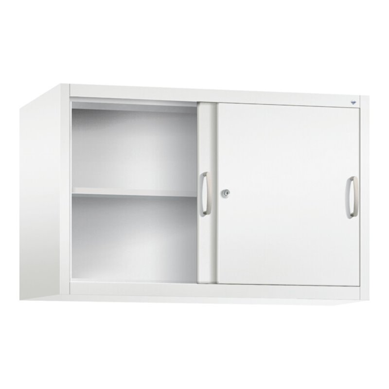 C+P Aufsatzschrank Acurado, H790xB1200xT500mm, Front Verkehrsweiß, Korpus Verkehrsweiß (2055-00)