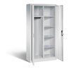 C+P Akten-/Garderobenschrank Acurado, H1950xB930xT400mm, Front Lichtgrau, Korpus Lichtgrau (8920-312)