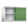 C+P Aufsatzschrank Acurado, H790xB1200xT500mm, Front Resedagrün, Korpus Lichtgrau (2055-09)
