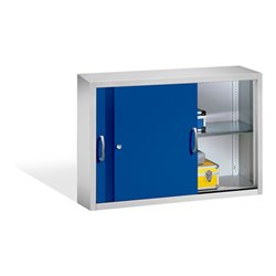C+P Aufsatzschrank Acurado, H790xB1200xT400mm, Front Enzianblau, Korpus Lichtgrau (2045-09)