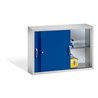 C+P Aufsatzschrank Acurado, H790xB1200xT400mm, Front Enzianblau, Korpus Lichtgrau (2045-09)