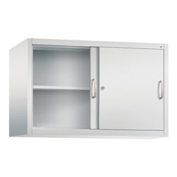 C+P Aufsatzschrank Acurado, H790xB1200xT500mm, Front Lichtgrau, Korpus Lichtgrau (2055-00)