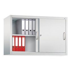 C+P Aufsatzschrank Acurado, H790xB1200xT400mm, Front Lichtgrau, Korpus Lichtgrau (2045-00)