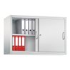 C+P Aufsatzschrank Acurado, H790xB1200xT400mm, Front Lichtgrau, Korpus Lichtgrau (2045-00)