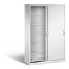 C+P Schiebetürenschrank Acurado, H1950xB1200xT500mm, Front Lichtgrau, Korpus Lichtgrau (2050-60)