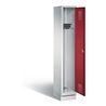 C+P Garderobenschrank Evolo, H1800xB320xT500mm, Front Rubinrot, Korpus Lichtgrau (48020-10)