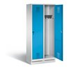 C+P Garderobenschrank Evolo, H1800xB810xT500mm, Front Lichtblau, Korpus Lichtgrau (48020-22)