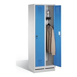 C+P Garderobenschrank Evolo, H1800xB610xT500mm, Front Lichtblau, Korpus Lichtgrau (48020-20)