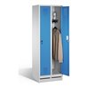 C+P Garderobenschrank Evolo, H1800xB610xT500mm, Front Lichtblau, Korpus Lichtgrau (48020-20)