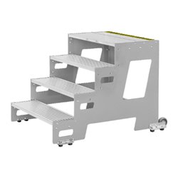 Hymer Industrietritt, Grundmodul, Stufenbreite 1000 mm, 4 Stufen