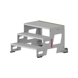 Hymer Industrietritt, Grundmodul, Stufenbreite 600 mm, 3 Stufen