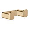 hansgrohe Doppelhaken AddStoris Wandmontage, Metall, brushed bronze