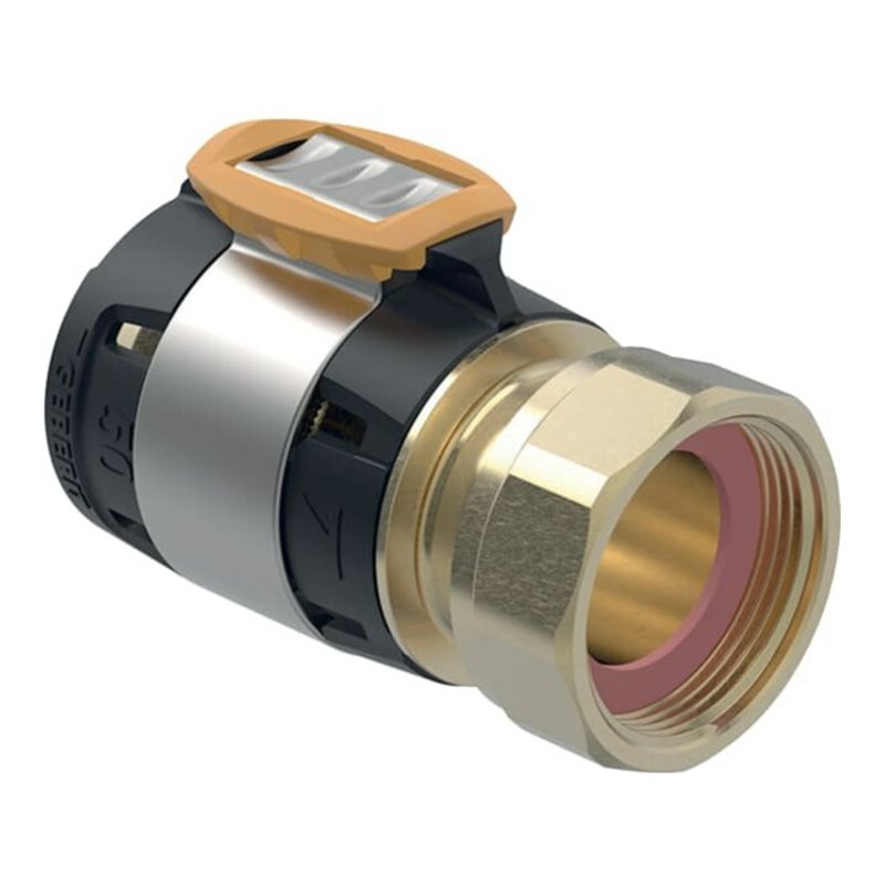 Geberit bergang FlowFit d 50mm, G 1 3/4, mit Überwurfmutter