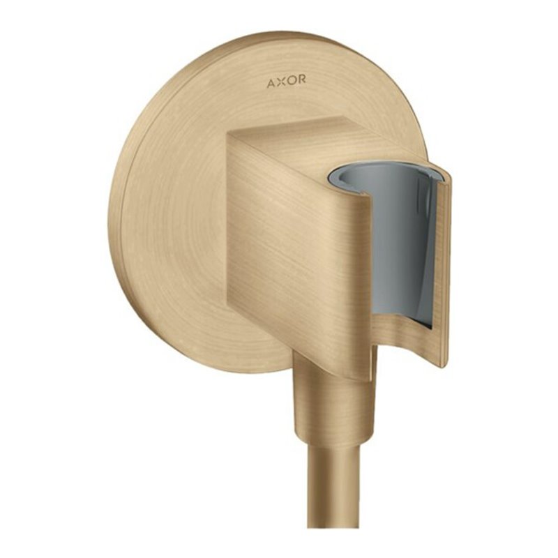 hansgrohe Portereinheit Axor Fixfit rd, m RV, int Haltefunkt., brush. bron