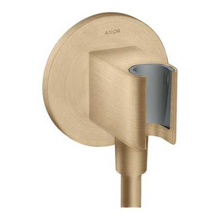 hansgrohe Portereinheit Axor Fixfit rd, m RV, int Haltefunkt., brush. bron